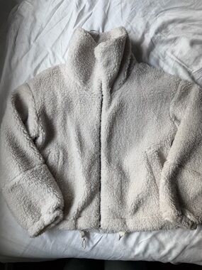 Lululemon Cream Sherpa Jacket